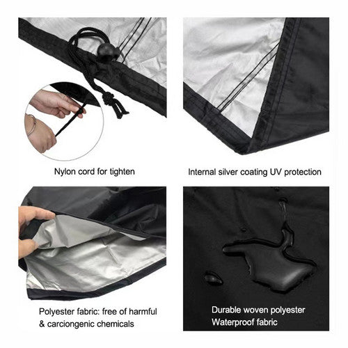 Load image into Gallery viewer, Heavy Duty Outdoor BBQ Cover Waterproof Barbecue Grill Protector Antidust
