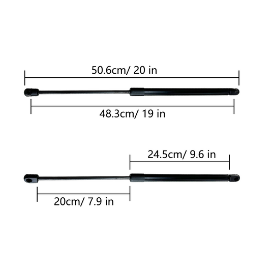PORIYA 2x Bonnet Hood Gas Struts for Holden Commodore VE Sedan Wagon 2006-2013