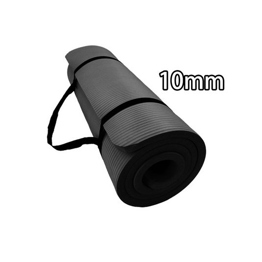 Extra Thick Yoga Mat – 15mm Thick, 1.9m Long, Non-Slip Exercise Mat For Pilates & Gym