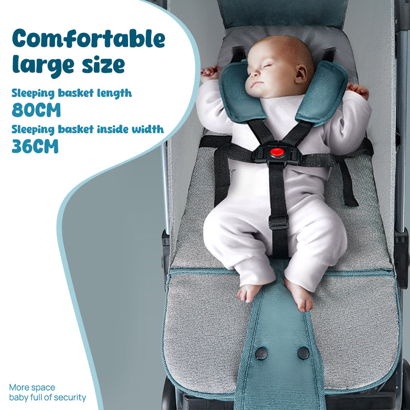 Load image into Gallery viewer, PORIYA Baby Stroller Pram Lightweight Compact Foldable Carry on Plane wi Mosquito Net
