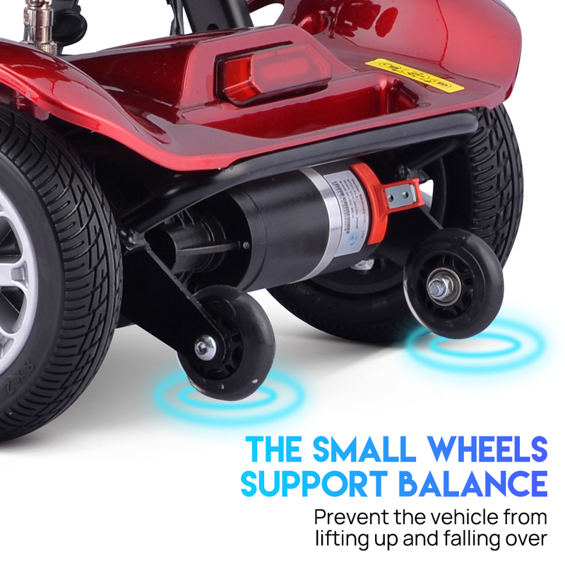 Load image into Gallery viewer, Portable Electric Mobility Scooter Motorised 4 Wheel Folding Scooter 35KM Range
