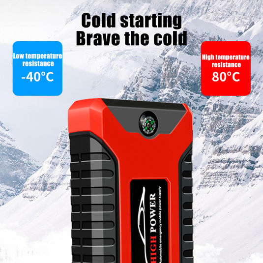 PORIYA 99800mAh Portable Car Jump Starter Booster 12V 1000A Battery Charger Power Bank