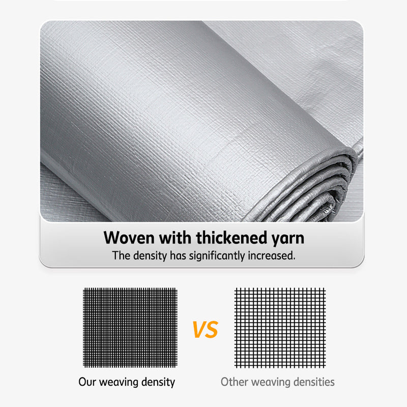 Load image into Gallery viewer, PORIYA Heavy Duty Poly Tarp Waterproof Tarpaulin Outdoor Camping Cover 180gsm Poly Tarp
