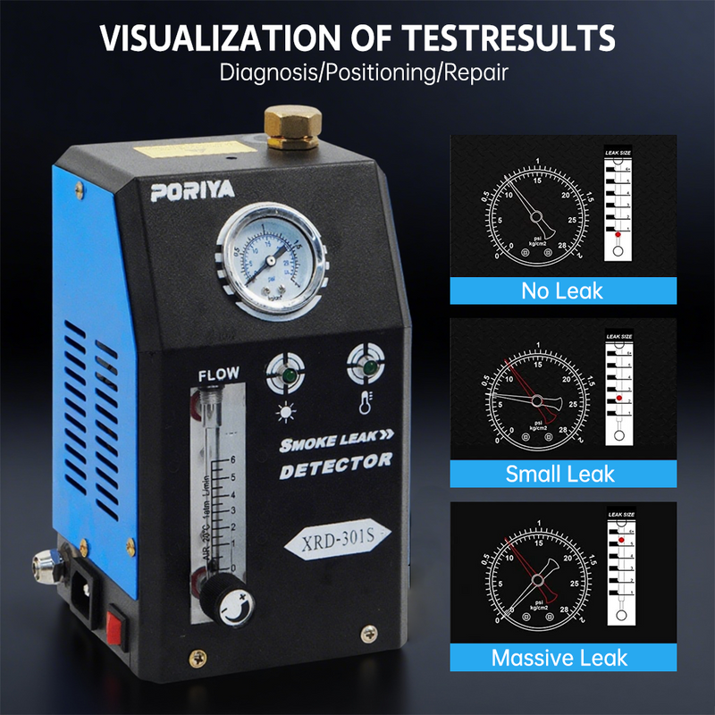Load image into Gallery viewer, PORIYA Automotive Smoke Machine Leak Detector EVAP Leak Tester Built-in Air Pump

