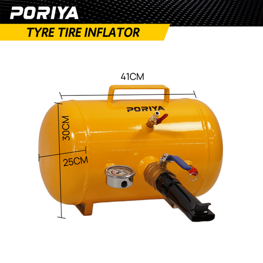 PORIYA 5 Gallon 20 Litre Air Tank Bead Seater Tyre Tire Inflator Blaster Replacing Tool