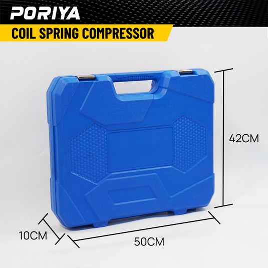 PORIYA 4500kg Macpherson Strut Coil Spring Compressor Dumper Extractor Yolk 3pcs