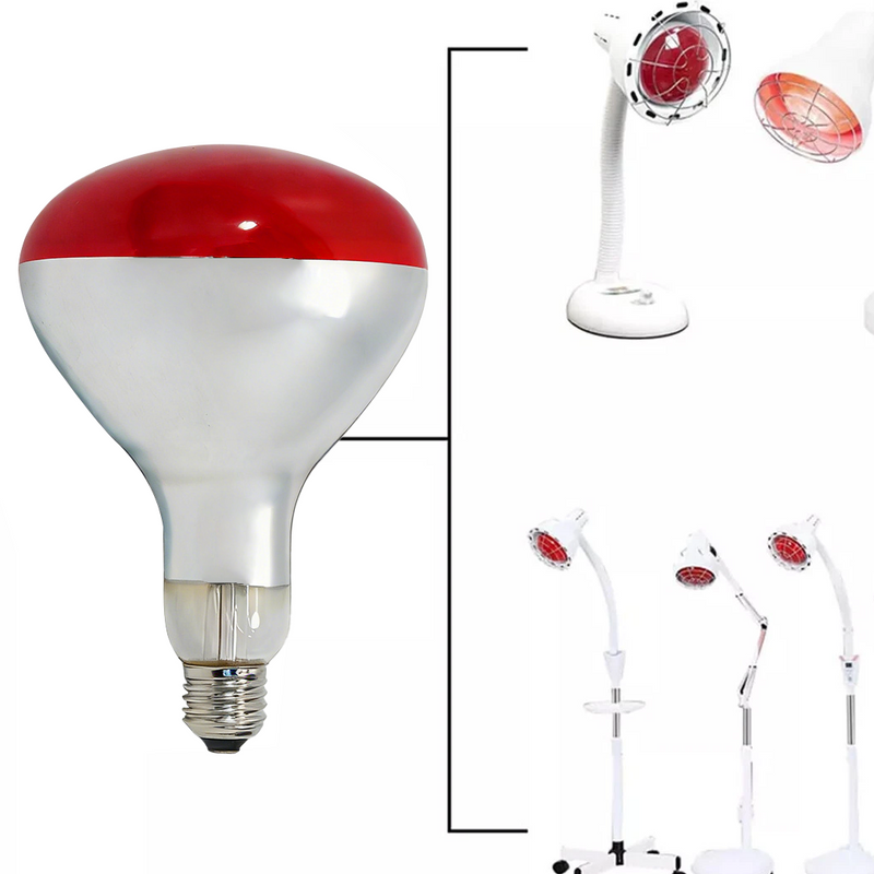 Load image into Gallery viewer, PORIYA 275W Infrared Heat Lamp Light Floor Stand Therapeutic Therapy Pain Relief E27
