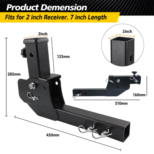 PORIYA Trailer Hitch Folding 2