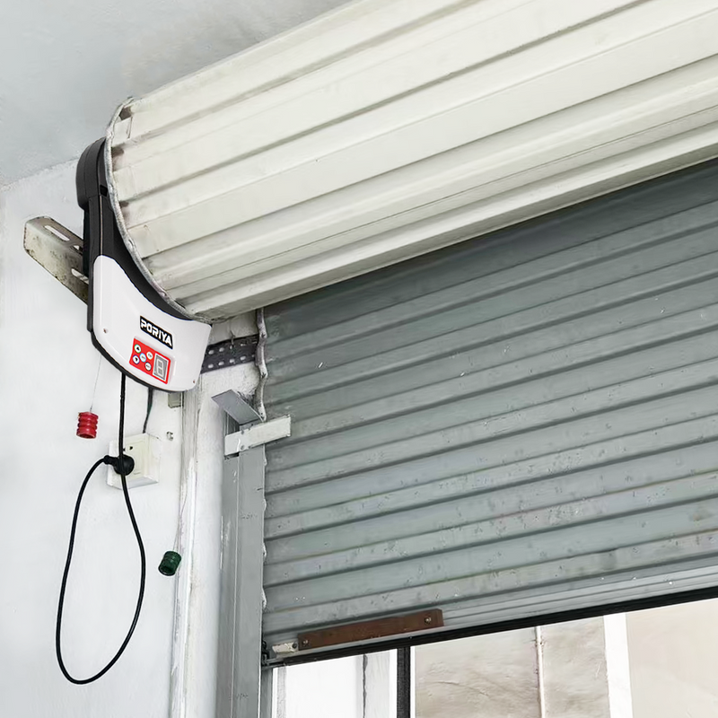 Load image into Gallery viewer, PORIYA Automatic Roller Door Opener 1200N Motor Garage Door Roller w/ Remote Control
