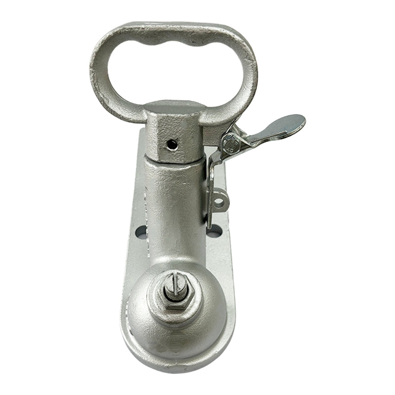 Load image into Gallery viewer, PORIYA 50mm Trailer Coupling 3 Hole Zinc Bolt-On Quick Release Hitch 2000kg ADR
