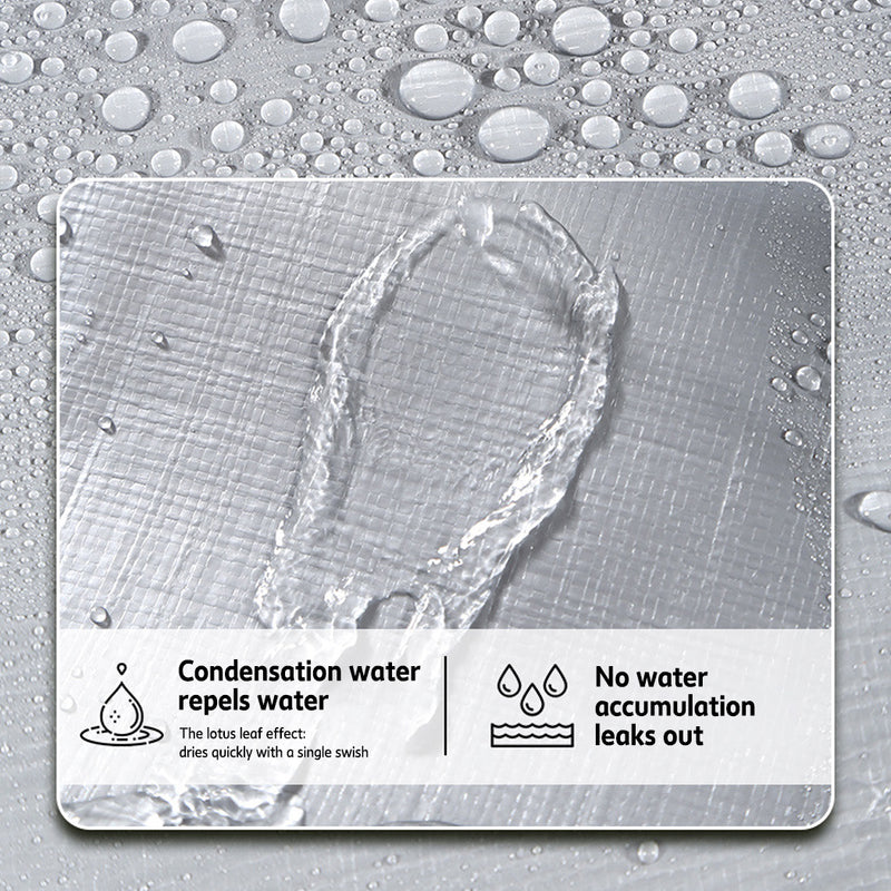 Load image into Gallery viewer, PORIYA Heavy Duty Poly Tarp Waterproof Tarpaulin Outdoor Camping Cover 180gsm Poly Tarp
