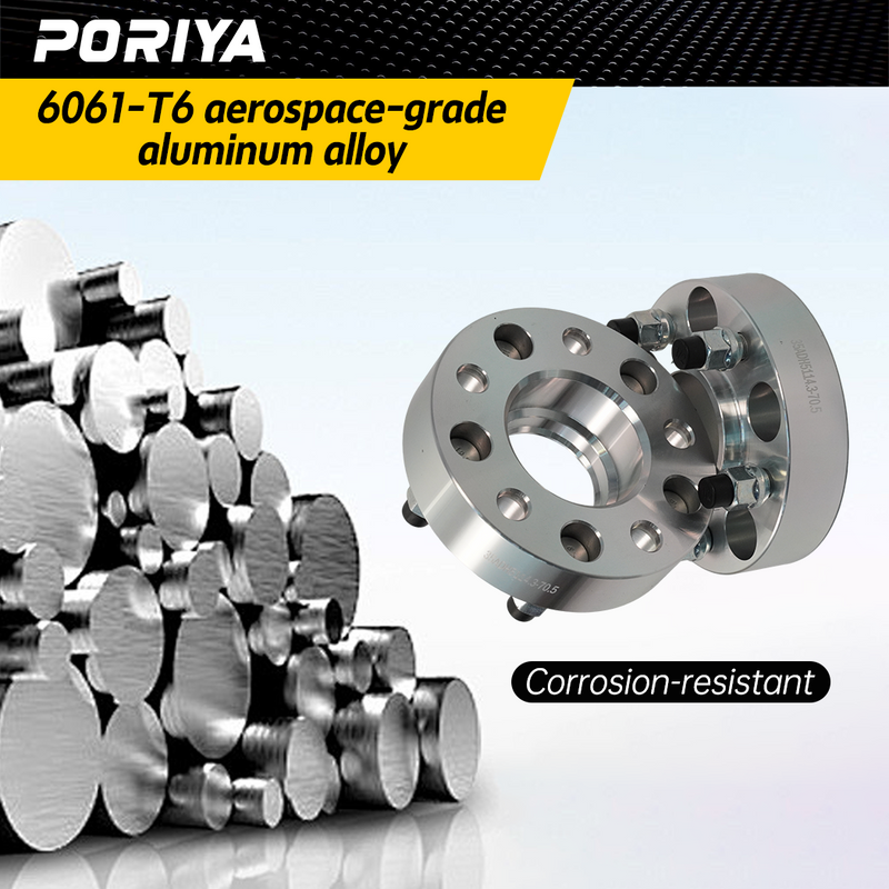 Load image into Gallery viewer, PORIYA 2PCS Wheel Spacers 35mm 5x114.3 for Ford Falcon XT XF EA EB ED EF EL to BA BF FG

