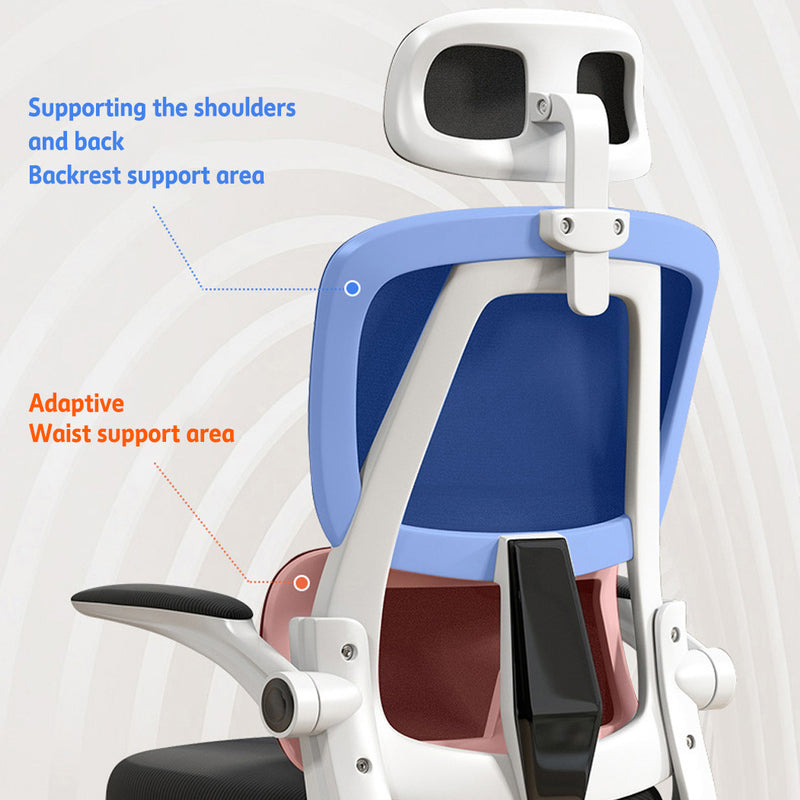 Load image into Gallery viewer, PORIYA Home Office Chair Executive Mesh Fabric Computer Seat Ergonomic Chair
