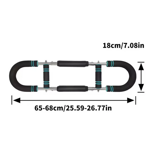 Training Adjustable Arm Trainer 3 Levels Chest Twister Home Workout Detachable