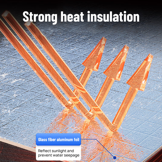 PORIYA 10sqm Sound Deadener Heat Proof Insulation Noise Proofing Foam Car Auto Shield