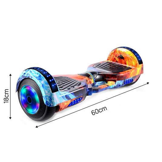 Electric Hoverboard Bluetooth Speaker Portable LED Self Balancing Scooter UL