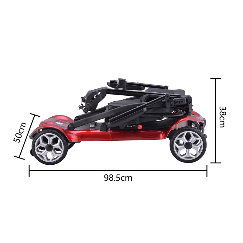 Load image into Gallery viewer, 19KG Electric Mobility Scooter Airplane OK Lithium Motorised Foldable w/ Bag
