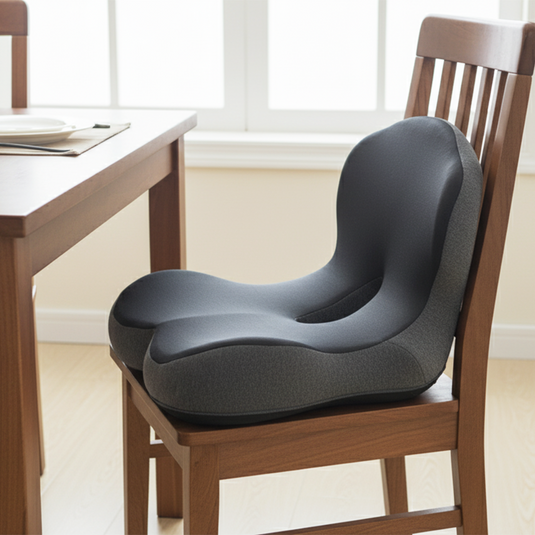 PORIYA Ergonomic Memory Foam Arch Support Office Chair Lumbar Cushion Back Support Seat
