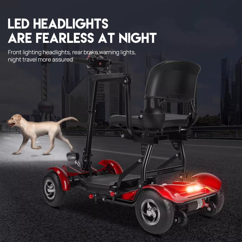 Load image into Gallery viewer, PORIYA Electric Mobility Scooter Electric Motorised Power Portable Folding 40KM Range
