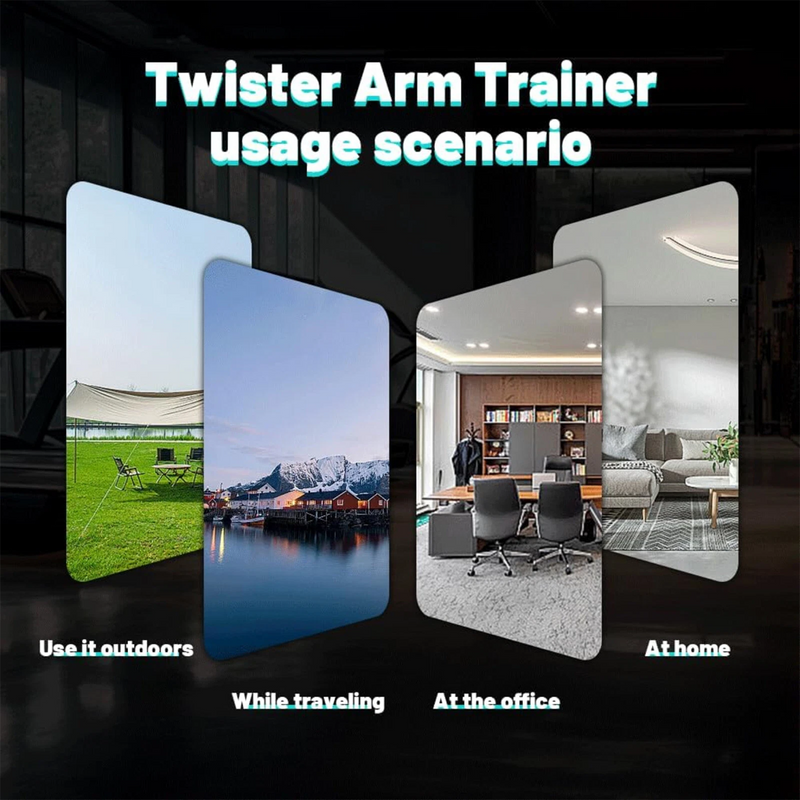 Load image into Gallery viewer, Training Adjustable Arm Trainer 3 Levels Chest Twister Home Workout Detachable
