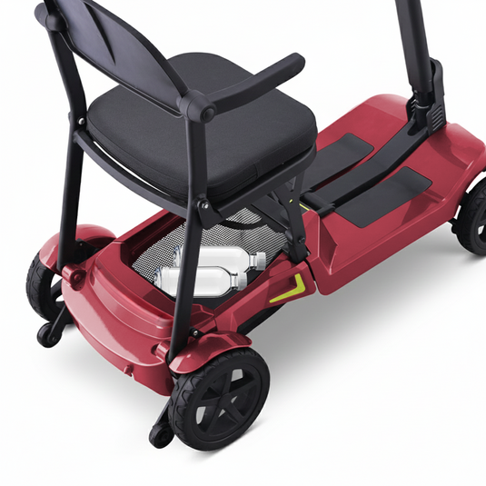 PORIYA 16KG Electric Mobility Scooter Lithium Motorised Foldable w/ Storage Basket