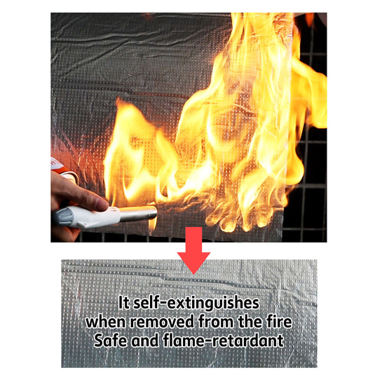 PORIYA 10sqm Sound Deadener Heat Proof Insulation Noise Proofing Foam Car Auto Shield