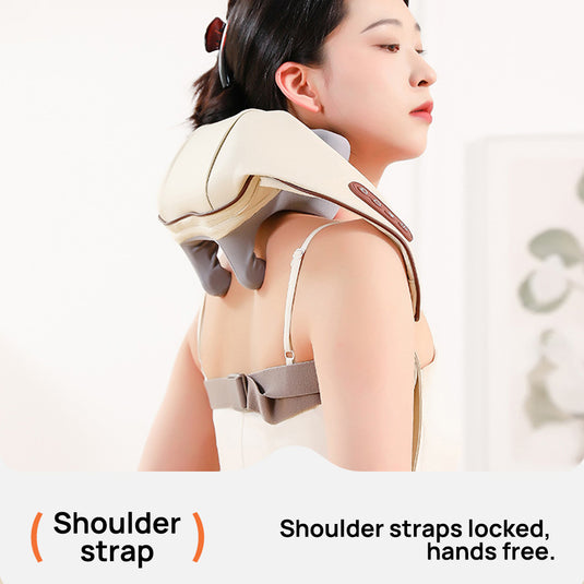 Neck Massager Shoulder Trapezius 5D with Heat Goletsure Massage Relief Pain