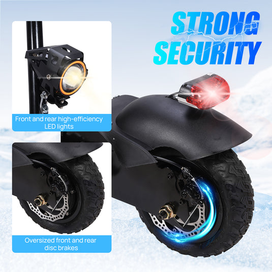 2000W 70KM/H Adult Electric Scooter Motor e Scooter Foldable Bike With Seat