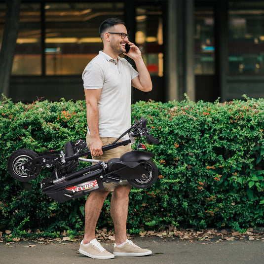 2000W 70KM/H Adult Electric Scooter Motor e Scooter Foldable Bike With Seat