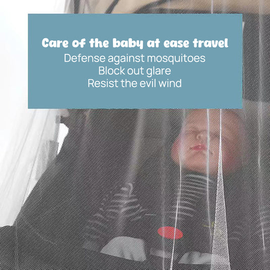 PORIYA Baby Stroller Pram Lightweight Compact Foldable Carry on Plane wi Mosquito Net