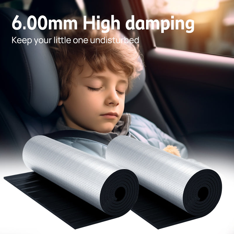 Load image into Gallery viewer, PORIYA 10sqm Sound Deadener Heat Proof Insulation Noise Proofing Foam Car Auto Shield

