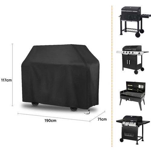 Heavy Duty Outdoor BBQ Cover Waterproof Barbecue Grill Protector Antidust