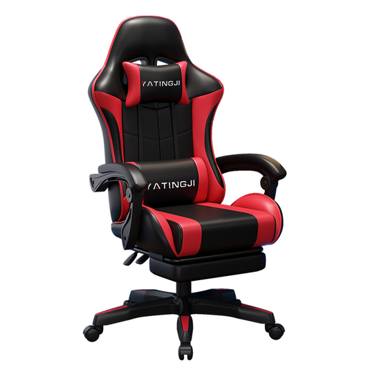 Gaming Chair Office Computer Seating Racing PU Executive Massage Racer Recliner