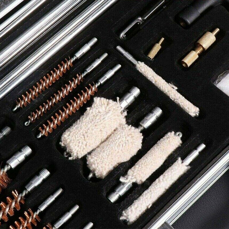 Load image into Gallery viewer, PORIYA Gun Cleaning Tools Set Pistol Rifle Shotgun Firearm Cleaner Kit Universal 126pcs
