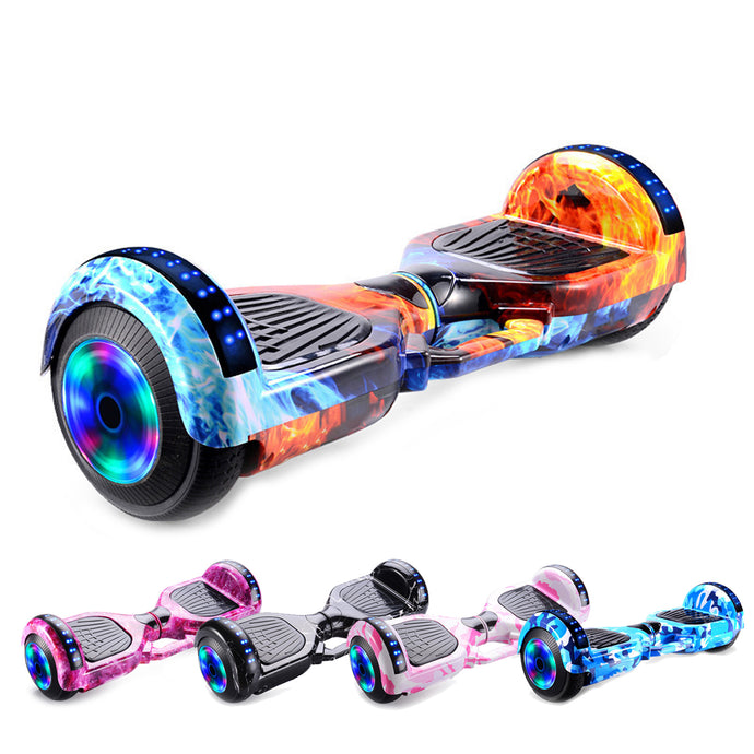 Electric Hoverboard Bluetooth Speaker Portable LED Self Balancing Scooter UL
