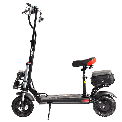 Electric Scooter 2500W 70KM/H Off Road Portable Foldable Adult E-Bike W / Seat