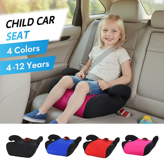 PORIYA 4-12 Years Car Booster Seat Safety Chair Toddler Children Child Kids Sturdy Seat