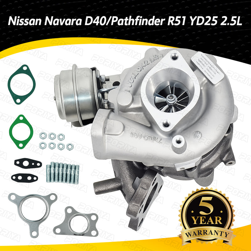 Load image into Gallery viewer, PORIYA GT2056V Upgraded Billet Turbo Charger For Nissan Navara D40/Pathfinder R51 YD25
