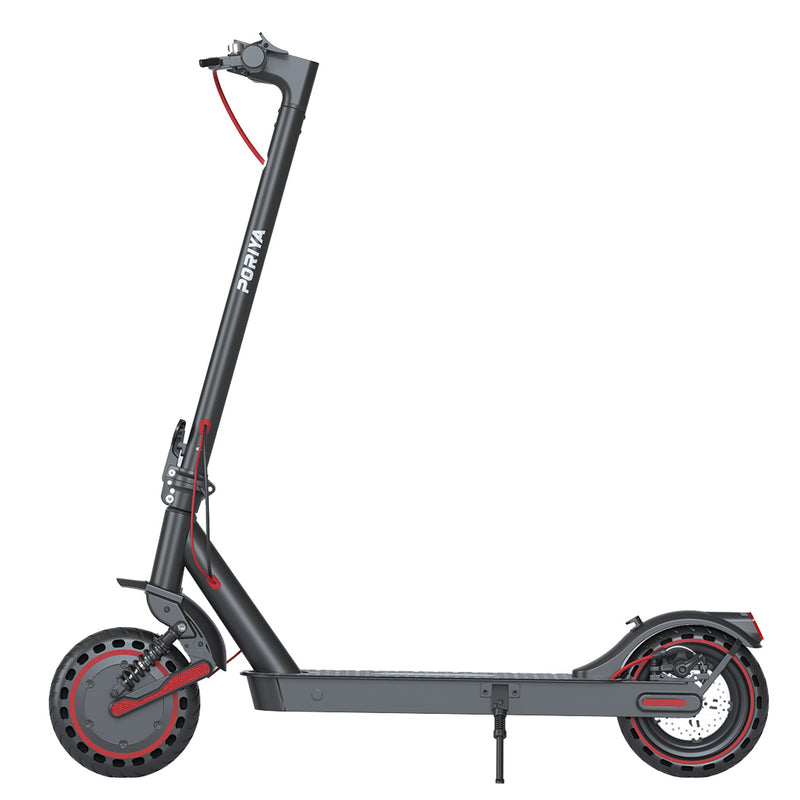 Load image into Gallery viewer, PORIYA Portable Electric Scooter 900W 40KM/H 50KM Foldable E Bike w/ Shock Absorption
