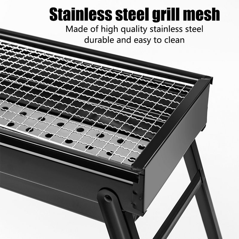 Load image into Gallery viewer, PORIYA Charcoal BBQ Grill Portable Smoker Barbecue Outdoor Foldable Camping Set AU
