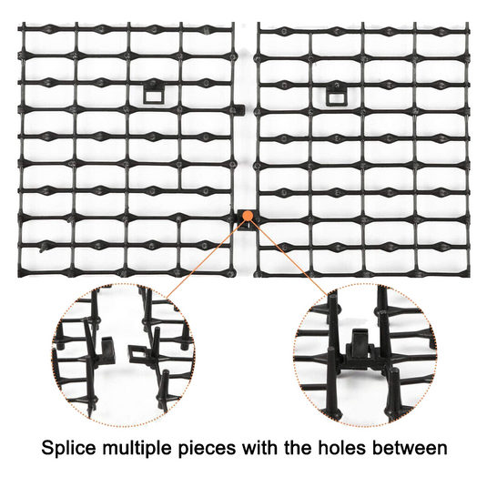 PORIYA 2M x 30CM Cat Scat Mat Spikes Prickle Strip Anti-Cat Away Safe Garden Protector