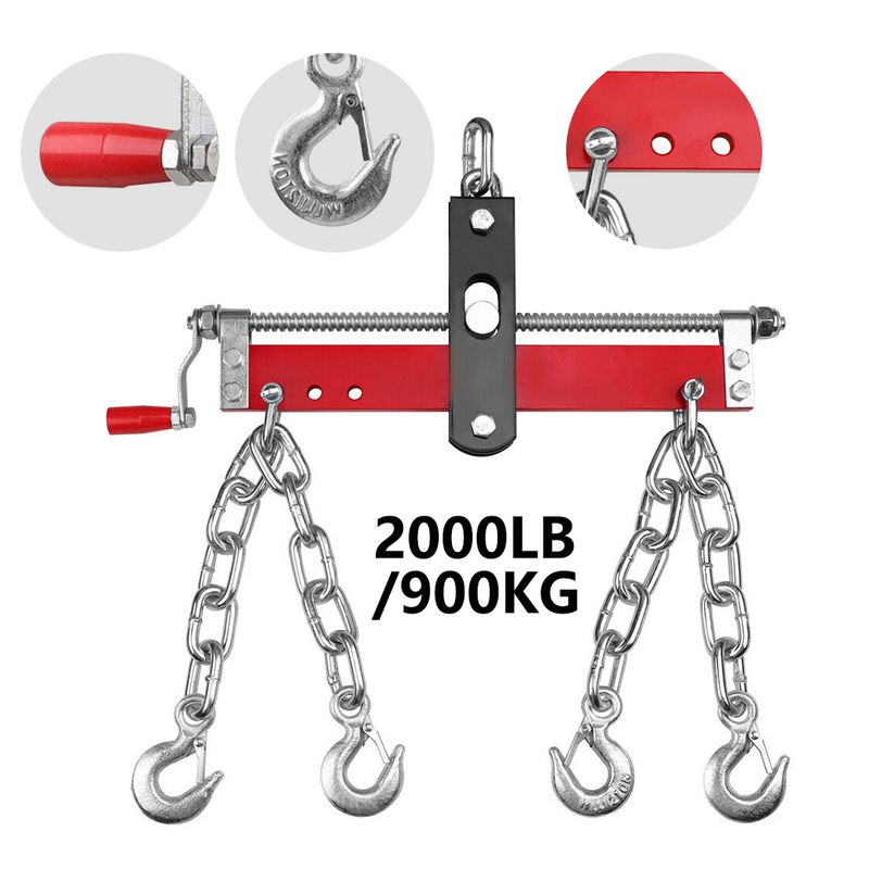 Load image into Gallery viewer, PORIYA Engine Leveler Balancer 900kg Load Shop Crane Hoist Chain Lift  Loading Leveller
