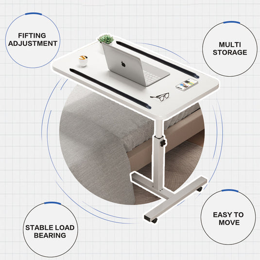 Adjustable Folding Laptop Lazy Table Stand Lap Room Sofa Bed PC Notebook Desk