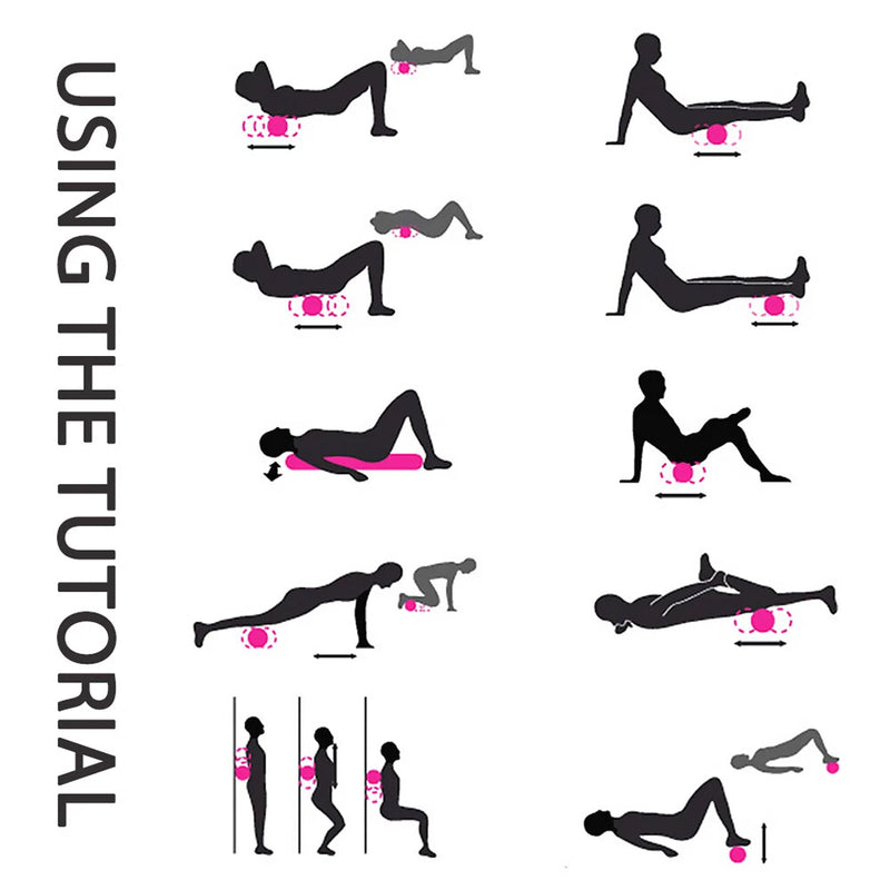 Load image into Gallery viewer, Pilates Foam Roller Long Physio Yoga Fitness GYM Exercise Training Massage 90CM
