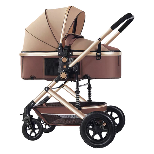 PORIYA Baby Stroller Foldable Pram Bassinet Carriage Infant Travel Pushchair Strollers