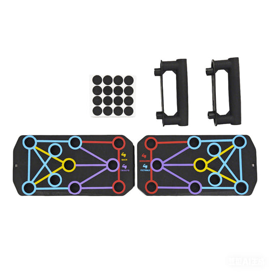 PORIYA Foldable Push Up Board Multi-Position Home Gym Fitness Workout Pushup Stand