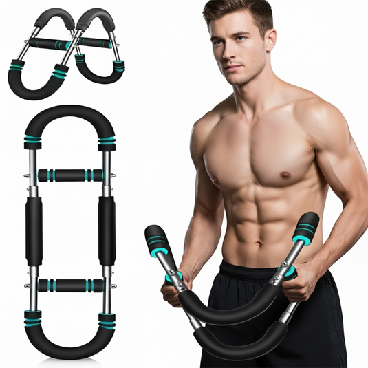 Training Adjustable Arm Trainer 3 Levels Chest Twister Home Workout Detachable