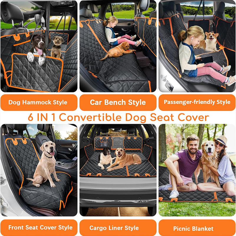 Load image into Gallery viewer, PORIYA Premium Pet Car Seat Cover Hammock Non-Slip Protector Mat Waterproof Cat Dog
