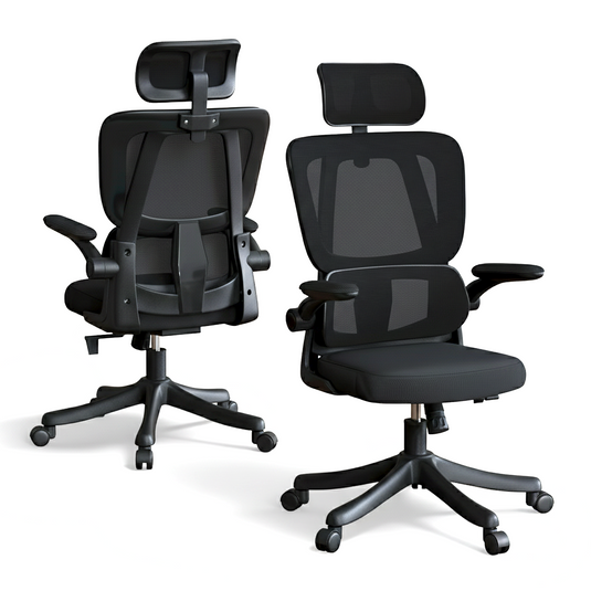 PORIYA Home Office Chair Executive Mesh Fabric Computer Seat Ergonomic Chair