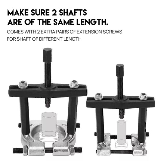 PORIYA 14pcs Bearing Splitter Gear Puller Set Fly Wheel Separator Removal Tool Kit